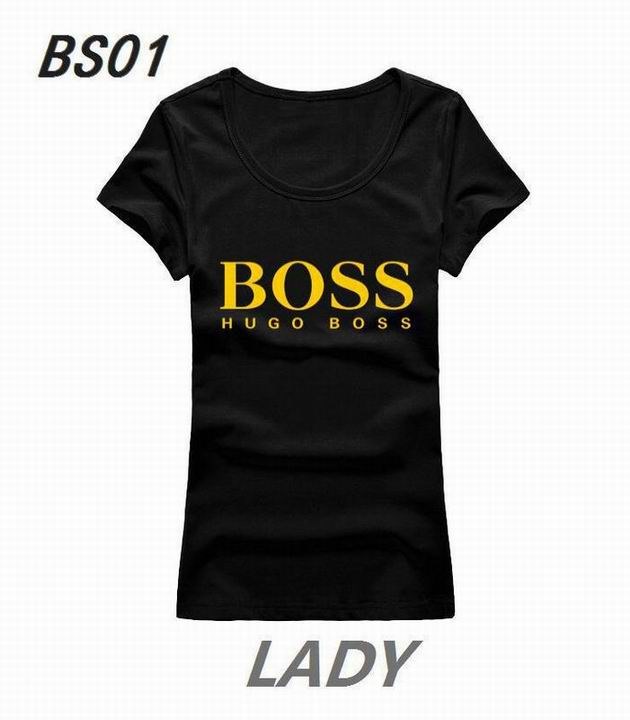 BOSS short round collar T woman S-XL-043